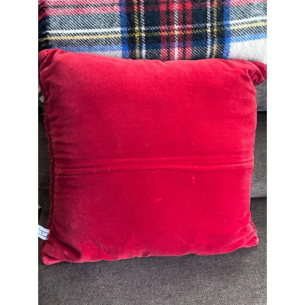 Chandler 4 Corners Hooked Wool Labrador Decorative Throw Pillow Laura Megroz